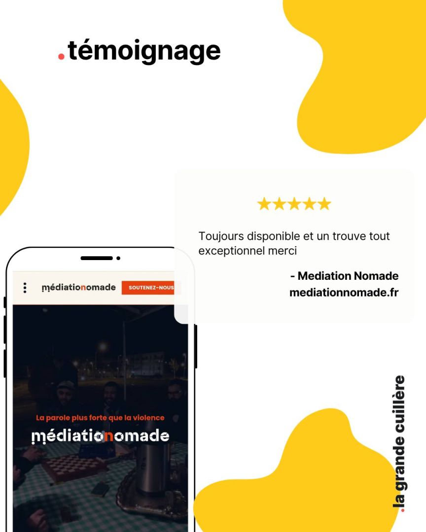 💬 Un grand merci à toute l’équipe de Médiation Nomade pour votre confiance ! C’était un…
